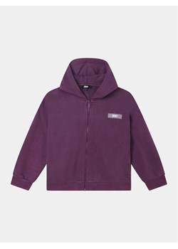 DKNY Bluza D55001 D Fioletowy Regular Fit ze sklepu MODIVO w kategorii Bluzy dziewczęce - zdjęcie 181053377