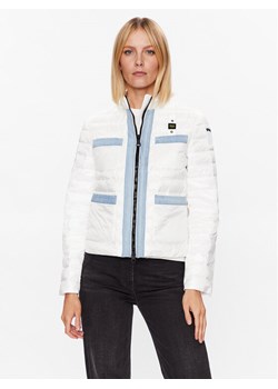 Blauer Kurtka przejściowa Amelia 23SBLDC02005 Biały Regular Fit ze sklepu MODIVO w kategorii Kurtki damskie - zdjęcie 181053398