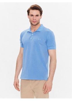 Woolrich Polo Mackinack CFWOPO0035MRUT1483 Niebieski Regular Fit ze sklepu MODIVO w kategorii T-shirty męskie - zdjęcie 181053488