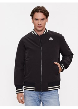 Kappa Kurtka bomber Authentic Gomin 331H2MW Czarny Comfort Fit ze sklepu MODIVO w kategorii Kurtki męskie - zdjęcie 181053555