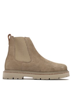 Birkenstock Sztyblety Highwood 1025737 Beżowy ze sklepu MODIVO w kategorii Botki - zdjęcie 181053558