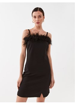 TWINSET Sukienka koktajlowa 232TP2490 Czarny Slim Fit ze sklepu MODIVO w kategorii Sukienki - zdjęcie 181053648