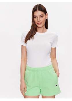 Champion T-Shirt 116062 Biały Regular Fit ze sklepu MODIVO w kategorii Bluzki damskie - zdjęcie 181053677