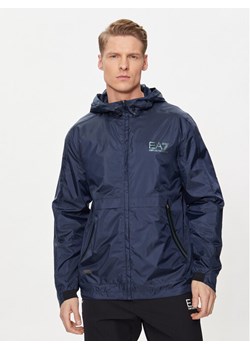 EA7 Emporio Armani Kurtka bomber 3DPB03 PNFHZ 1554 Granatowy Regular Fit ze sklepu MODIVO w kategorii Kurtki męskie - zdjęcie 181053678