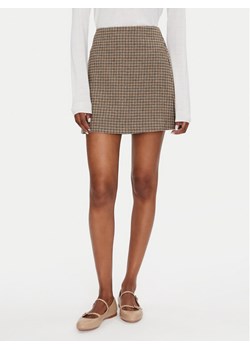 Marella Spódnica mini Whisky 2423106134 Beżowy Slim Fit ze sklepu MODIVO w kategorii Spódnice - zdjęcie 181053709