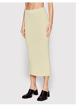 Samsøe Samsøe Spódnica ołówkowa Joanne F22200029 Beżowy Slim Fit ze sklepu MODIVO w kategorii Spódnice - zdjęcie 181053738