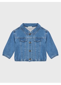 United Colors Of Benetton Kurtka jeansowa 2BAYAN00F Niebieski Regular Fit ze sklepu MODIVO w kategorii Kurtki dziewczęce - zdjęcie 181053758