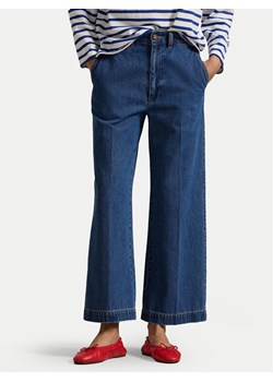 Polo Ralph Lauren Jeansy 211959033001 Granatowy Wide Leg ze sklepu MODIVO w kategorii Jeansy damskie - zdjęcie 181053907