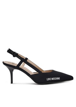 LOVE MOSCHINO Sandały JA10627G1MIMX000 Czarny ze sklepu MODIVO w kategorii Sandały damskie - zdjęcie 181054058