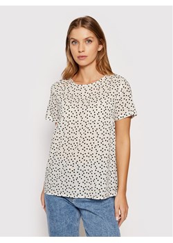 United Colors Of Benetton Bluzka 5OA95QBA4 Beżowy Regular Fit ze sklepu MODIVO w kategorii Bluzki damskie - zdjęcie 181054168