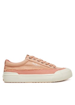 Pepe Jeans Tenisówki Ben Fresh W PLS31589 Pomarańczowy - id: 0000304740589 - marki Pepe Jeans - 181054345 Pepe Jeans Tenisówki Ben Fresh W PLS31589 Pomarańczowy ze sklepu MODIVO w kategorii Trampki damskie - zdjęcie 181054345