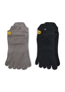 Vibram Fivefingers Zestaw 2 par stopek unisex Pack Sock S15N23P Czarny ze sklepu MODIVO w kategorii Skarpetki dziecięce - zdjęcie 181054409