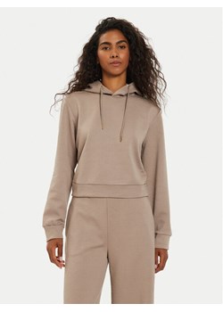 Guess Bluza V4BQ02 KCHR2 Beżowy Regular Fit ze sklepu MODIVO w kategorii Bluzy damskie - zdjęcie 181054418