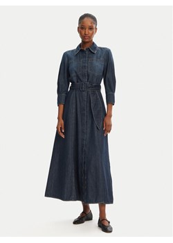 Marella Sukienka jeansowa Tartufo 2513221034 Granatowy Regular Fit ze sklepu MODIVO w kategorii Sukienki - zdjęcie 181054547