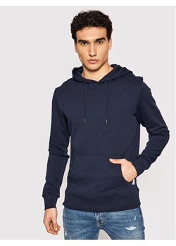 Jack&Jones Bluza Basic 12182537 Granatowy Regular Fit ze sklepu MODIVO w kategorii Bluzy męskie - zdjęcie 181054559