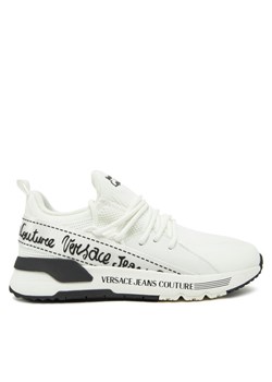 Versace Jeans Couture Sneakersy 78VA3SA8 Biały ze sklepu MODIVO w kategorii Buty sportowe damskie - zdjęcie 181054569