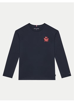 Tommy Hilfiger Bluzka Sports KB0KB08661 Granatowy Regular Fit ze sklepu MODIVO w kategorii T-shirty chłopięce - zdjęcie 181054648