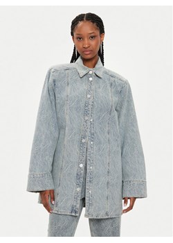 Gestuz Koszula jeansowa Gianna 10908941 Niebieski Relaxed Fit ze sklepu MODIVO w kategorii Koszule damskie - zdjęcie 181054677