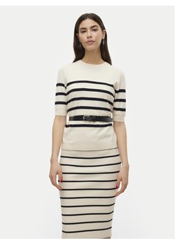 Vero Moda Sweter Saba 10306829 Beżowy Regular Fit ze sklepu MODIVO w kategorii Swetry damskie - zdjęcie 181054689