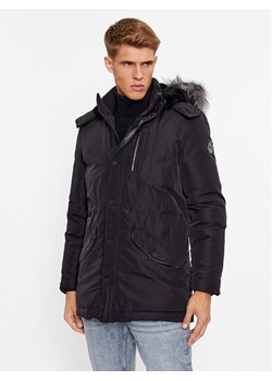 Guess Parka M3BL20 WFOW2 Czarny Regular Fit ze sklepu MODIVO w kategorii Parki męskie - zdjęcie 181054706
