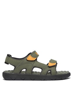 Timberland Sandały Perkins Row 2-Strap TB0A23SYA581 Khaki ze sklepu MODIVO w kategorii Sandały dziecięce - zdjęcie 181054719
