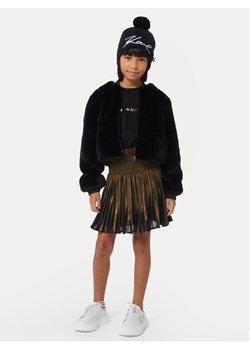 Karl Lagerfeld Kids Sukienka codzienna Z30189 S Czarny Regular Fit ze sklepu MODIVO w kategorii Sukienki dziewczęce - zdjęcie 181054747