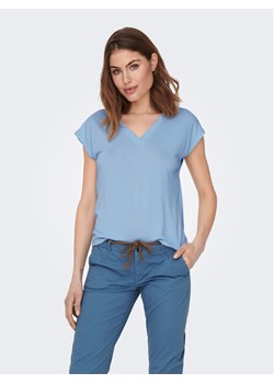 ONLY T-Shirt Free 15287041 Błękitny Regular Fit ze sklepu MODIVO w kategorii Bluzki damskie - zdjęcie 181054838