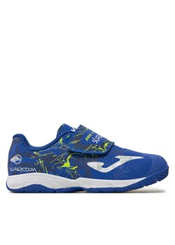 Joma Buty do piłki nożnej Super Copa Jr Indoor SCJW2404INV Niebieski ze sklepu MODIVO w kategorii Buty sportowe dziecięce - zdjęcie 181054889