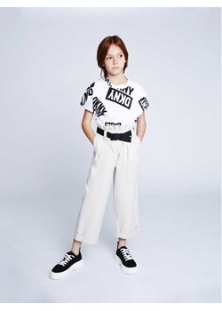 DKNY T-Shirt D35S84 S Czarny Regular Fit ze sklepu MODIVO w kategorii Bluzki dziewczęce - zdjęcie 181054909