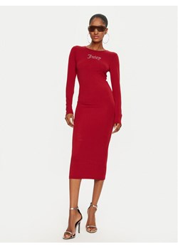 Juicy Couture Sukienka codzienna Dizzie JCWED24309 Czerwony Slim Fit ze sklepu MODIVO w kategorii Sukienki - zdjęcie 181054927