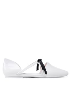 Melissa Baleriny Pointy Stripe Jason 33435 Biały ze sklepu MODIVO w kategorii Balerinki - zdjęcie 181054937