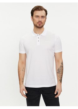 KARL LAGERFELD Polo 745000 542200 Biały Regular Fit ze sklepu MODIVO w kategorii T-shirty męskie - zdjęcie 181054985