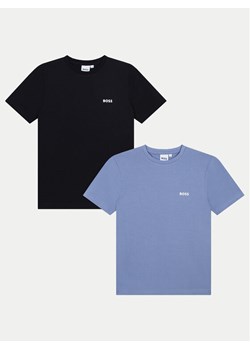 Boss Komplet 2 t-shirtów J51137 S Kolorowy Slim Fit ze sklepu MODIVO w kategorii T-shirty chłopięce - zdjęcie 181054995