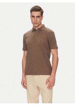 Selected Homme Polo 16094575 Beżowy Regular Fit ze sklepu MODIVO w kategorii T-shirty męskie - zdjęcie 181055079