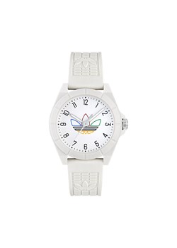 adidas Zegarek Project Four AOST24570 Biały ze sklepu MODIVO w kategorii Zegarki - zdjęcie 181055127