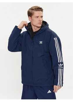 adidas Kurtka przejściowa Reversible Polar Fleece HL9188 Granatowy Regular Fit ze sklepu MODIVO w kategorii Kurtki męskie - zdjęcie 181055167