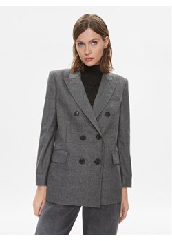 Pinko Marynarka Gen 102303 A07P Szary Regular Fit ze sklepu MODIVO w kategorii Marynarki damskie - zdjęcie 181055205