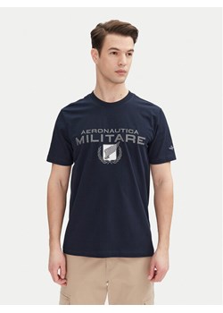 Aeronautica Militare T-Shirt 251TS2379J674 Granatowy Regular Fit ze sklepu MODIVO w kategorii T-shirty męskie - zdjęcie 181055215
