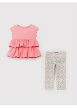 OVS Komplet bluzka i legginsy 1489180 Różowy Regular Fit ze sklepu MODIVO w kategorii Komplety dziewczęce - zdjęcie 181055429