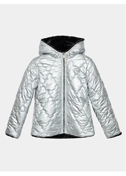 Guess Kurtka przejściowa J3BL05 WEYO0 Srebrny Regular Fit ze sklepu MODIVO w kategorii Kurtki dziewczęce - zdjęcie 181055485