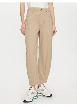 Haveone Jeansy PFA-M110 Beżowy Mom Fit ze sklepu MODIVO w kategorii Jeansy damskie - zdjęcie 181055488