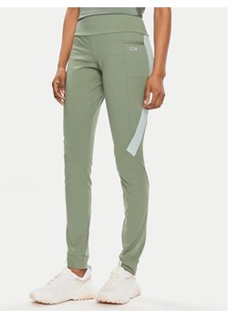 CMP Legginsy 34T6766 Zielony Regular Fit ze sklepu MODIVO w kategorii Spodnie damskie - zdjęcie 181055687