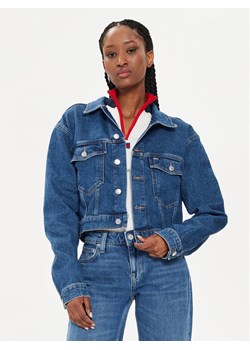 Tommy Jeans Kurtka jeansowa Claire DW0DW18207 Niebieski Regular Fit ze sklepu MODIVO w kategorii Kurtki damskie - zdjęcie 181055788