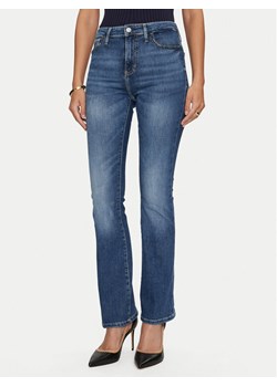 Guess Jeansy W4YA0L D5926 Granatowy Flare Fit - id: 0000303936556 - marki Guess - 181055799 Guess Jeansy W4YA0L D5926 Granatowy Flare Fit ze sklepu MODIVO w kategorii Jeansy damskie - zdjęcie 181055799
