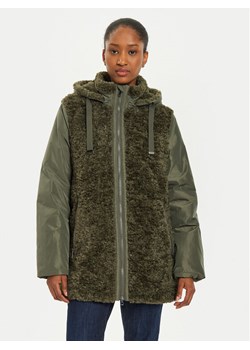 Olsen Kurtka przejściowa 15101413 Zielony Loose Fit ze sklepu MODIVO w kategorii Kurtki damskie - zdjęcie 181055857