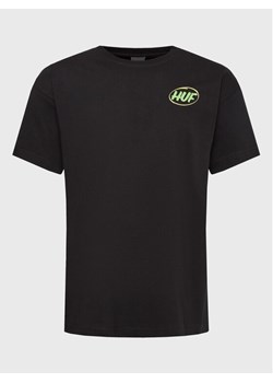 HUF T-Shirt Local Support TS01950 Czarny Regular Fit ze sklepu MODIVO w kategorii T-shirty męskie - zdjęcie 181055908