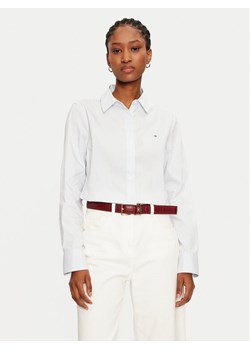 Tommy Hilfiger Koszula WW0WW44084 Błękitny Regular Fit ze sklepu MODIVO w kategorii Koszule damskie - zdjęcie 181055918