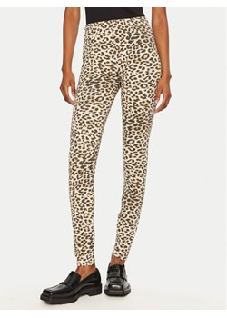 Pieces Legginsy Naja 17156977 Beżowy Regular Fit ze sklepu MODIVO w kategorii Spodnie damskie - zdjęcie 181055929