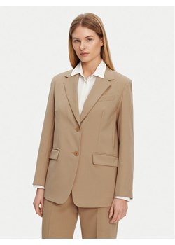 Weekend Max Mara Marynarka Materia 2515041091 Beżowy Regular Fit ze sklepu MODIVO w kategorii Marynarki damskie - zdjęcie 181055949