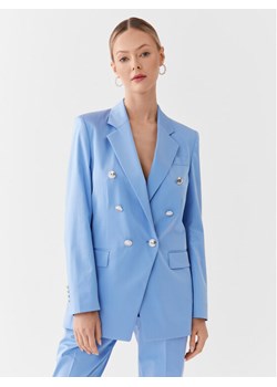 Boss Marynarka 50491291 Błękitny Regular Fit ze sklepu MODIVO w kategorii Marynarki damskie - zdjęcie 181056168